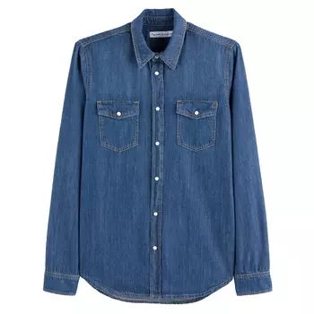 Рубашка-слим LaRedoute