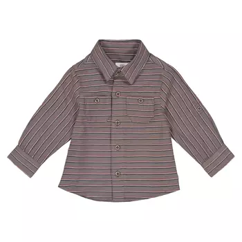 Рубашка в полоску с длинными рукавами 1 мес - 3 лет