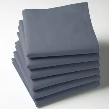 Салфетки однотонные из хлопка SCENARIO