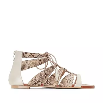 Сандалии двухцветные на широкую ногу, размер 38-45