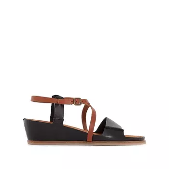 Сандалии из кожи на танкетке TAHITI