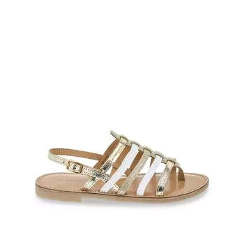 Сандалии из кожи с перемычкой Hirson