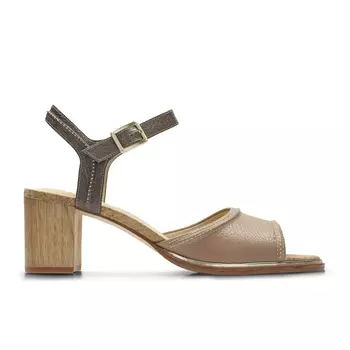 Сандалии кожаные на каблуке Ellis Clara