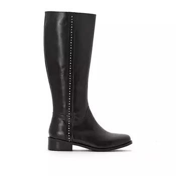 Сапоги кожаные