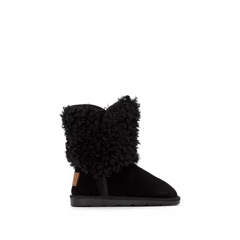 Сапоги кожаные с мехом Chazel