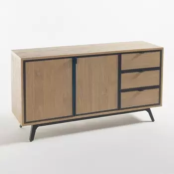 Шкаф-буфет с 2 дверцами и 3 ящиками Daffo