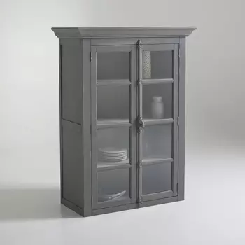 Шкаф для посуды 2-дверный с патиной Eulali