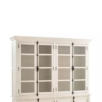 Шкаф для посуды с 4 дверцами Eulali