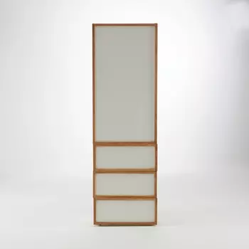 Шкаф с 1 дверцей и 3 ящиками Compo