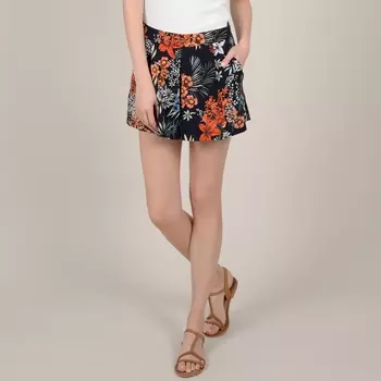 Шорты с цветочным рисунком