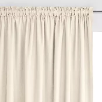 Штора из 100% хлопка с тесьмой SCENARIO