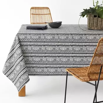 Скатерть с принтом и пропиткой из 100% мягкого хлопка TIEBELE