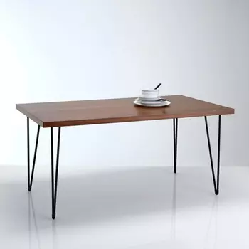 Стол обеденный, покрытый шпоном орехового дерева, Watford