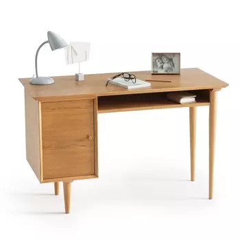 Стол письменный в винтажном стиле с 1 ящиком, Quilda