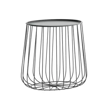 Стол журнальный овальной формы из металической проволоки, Cage