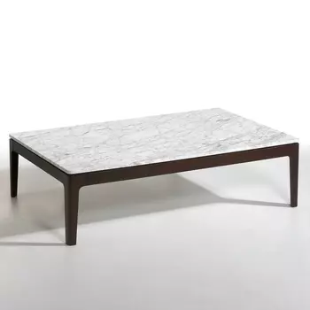 Столик журнальный прямоугольный со столешницей из мрамора Helda