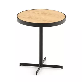 Столик журнальный с деревянной столешнишей RAFA