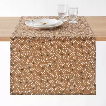 Столовая дорожка с принтом из хлопка и льна LONIE