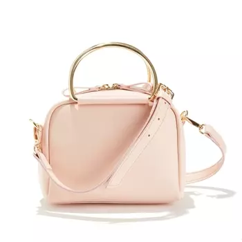 Сумка с металлическими ручками