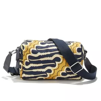 Сумка с ручками из ткани с рисунком