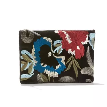 Сумка с вышитым цветочным рисунком LILA