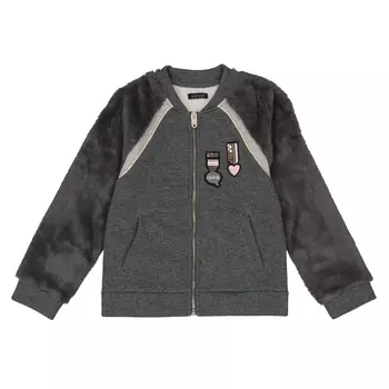 Свитшот флисовый на молнии, 3-14 лет