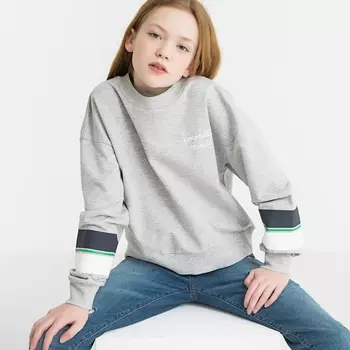 Свитшот короткий из мольтона, 10-16 лет