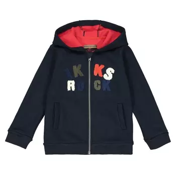 Свитшот на молнии с капюшоном, 3-14 лет