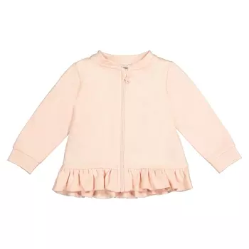 Свитшот на молнии с надписью на спине 1 мес-4 лет