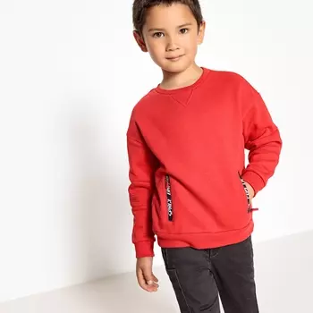 Свитшот на молнии с рисунком, 3-12 лет