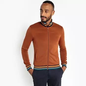 Свитшот на молнии с воротником-стойкой