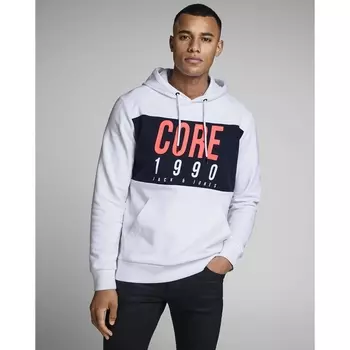 Свитшот с капюшоном и принтом спереди