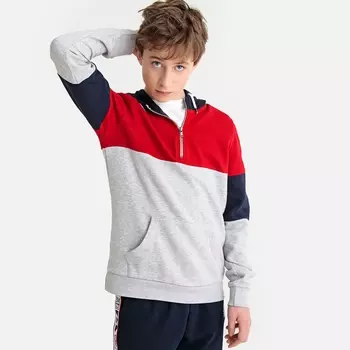 Свитшот с капюшоном из мольтона 10-16 лет