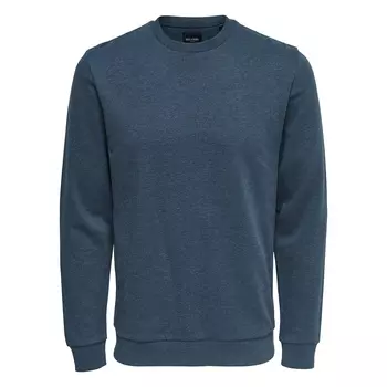 Свитшот с круглым вырезом