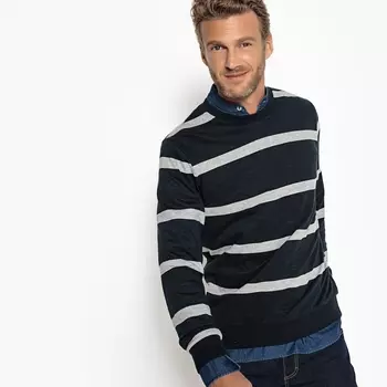 Свитшот с круглым вырезом