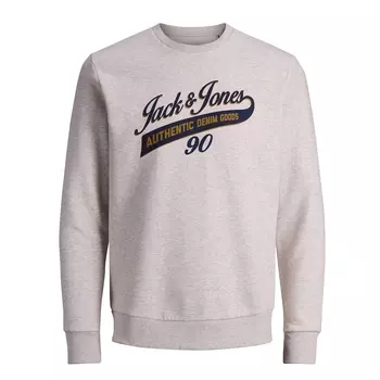 Свитшот с круглым вырезом и принтом спереди