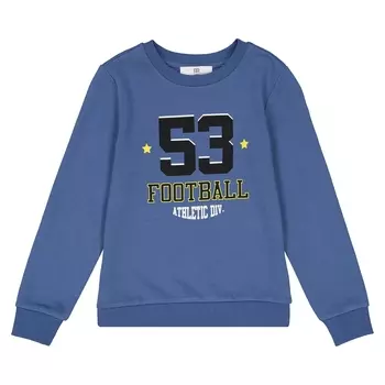 Свитшот с круглым вырезом и рисунком «Football», 3-12 лет