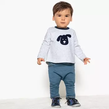 Свитшот с рисунком из букле - 0 мес. - 2 года