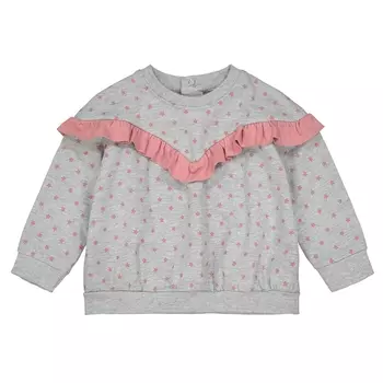 Свитшот с рисунком звезды с воланом, 1 мес. - 3 года