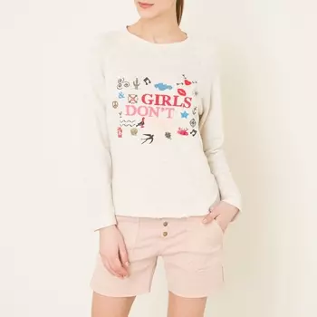 Свитшот с вышивкой SOPRANO CRY