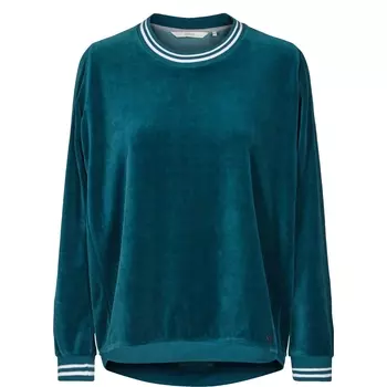 Свитшот свободный из велюра