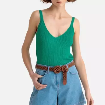 Топ из тонкого трикотажа