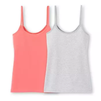 Топ на тонких бретелях, для 10-16 лет (комплект из 2 штук)