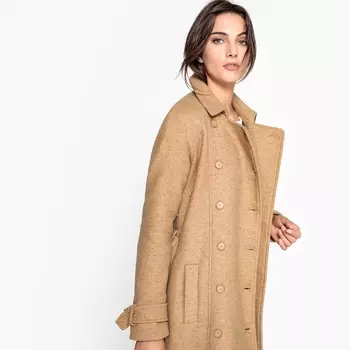 Тренч шерстяной