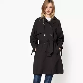 Тренчкот в горошек