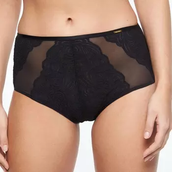 Трусы с высокой талией из кружева Pyramide