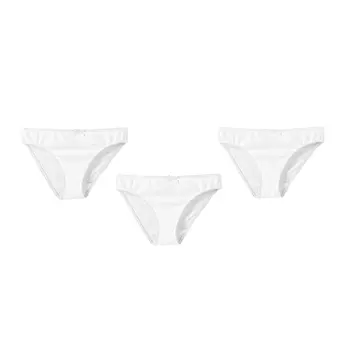 Трусы-слипы из эластичного хлопка (комплект из 3)