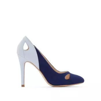 Туфли ажурные двухцветные