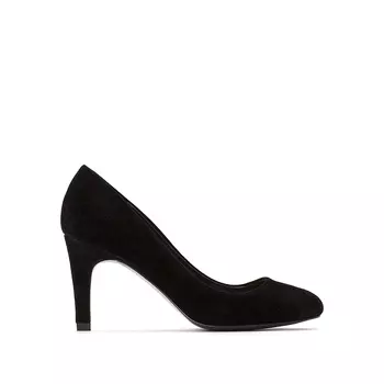 Туфли кожаные на каблуке