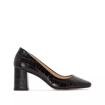 Туфли кожаные под крокодиловую кожу Vamos